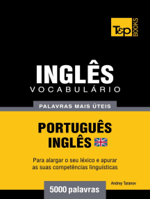 Vocabulário Português-Inglês britânico: 5000 palavras mais úteis