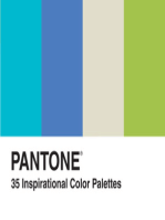 Pantone: 35 Inspirational Color Palletes