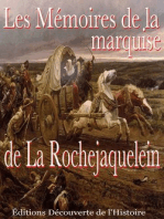Les Mémoires de la marquise de la Rochejaquelein