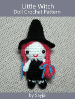 Little Witch Doll Crochet Pattern