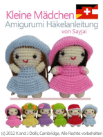 Kleine Mädchen Amigurumi Häkelanleitung