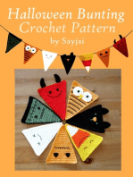 Halloween Bunting Crochet Pattern