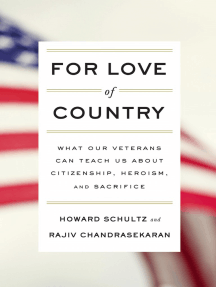 For Love of Country by Howard Schultz and Rajiv Chandrasekaran