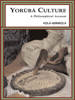 Yorùbá Culture: A Philosophical Account
