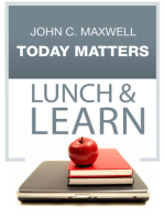 Today Matters Lunch & Learn