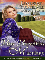 Miss Meredith's Marriage (To Woo an Heiress, Book 4)