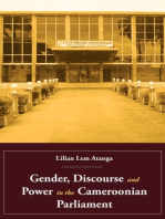 Gender, Discourse and Power in the Cameroonian Parliament