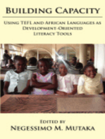 Building Capacity: Using TEFL and African Languages as Development-oriented Literacy Tools