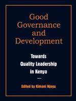 Good Governance and Development. Toward Quality Leadership in Kenya