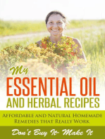 My Essential Oil and Herbal Recipes