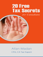 20 Free Tax Secrets For Canadians