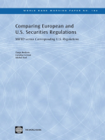 Comparing European and U.S. Securities Regulations 