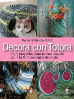 Decora con totora