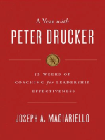 A Year with Peter Drucker