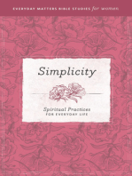 Everyday Matters Bible Studies for Women—Simplicity