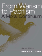 From Warism to Pacifism: A Moral Continuum