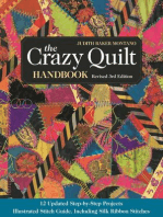 The Crazy Quilt Handbook, Revised: 12 Updated Step-by-Step Projects - Illustrated Stitch Guide, Including Silk Ribbon Stitches