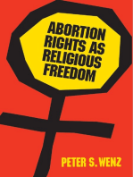 Abortion Rights as Religious Freedom
