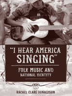 "I Hear America Singing": Folk Music and National Identity