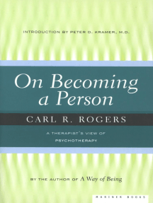 On Becoming A Person By Carl Rogers Ebooks Scribd