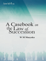 A Casebook on the Law of Succession