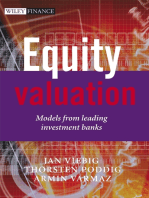 Equity Valuation: Models from Leading Investment Banks