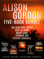 Alison Gordon Five-Book Bundle: The Dead Pull Hitter, Safe at Home, Night Game, Striking Out, and Prairie Hardball