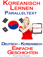 Koreanisch Lernen - Paralleltext - Einfache Geschichten (Deutsch - Koreanisch)