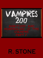 Vampires 200 - Anatomy and Morphology of the Vampire, Part 1