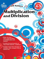 Multiplication and Division, Grades 4 - 5