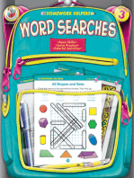 Word Searches, Grade 3