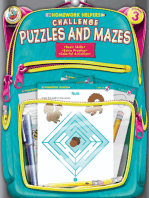 Challenge Puzzles and Mazes, Grade 3