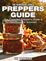 Preppers Guide: The Essential Prepper's Guide & Handbook for Survival!