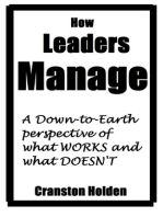 How Leaders Manage