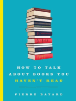 How to Talk About Books You Haven't Read