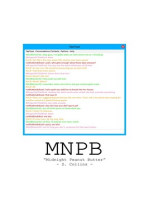 MNPB (Midnight Peanut Butter)