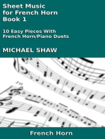 Sheet Music for French Horn: Book 1