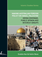 Making Australian Foreign Policy on Israel-Palestine: Media Coverage, Public Opinion and Interest Groups