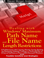 Dealing with Windows' Maximum Path Name and File Name Length Restrictions
