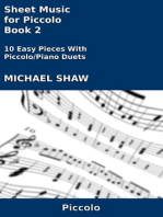 Sheet Music for Piccolo: Book 2