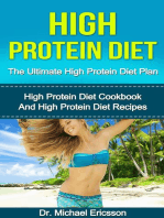 High Protein Diet: The Ultimate High Protein Diet Plan: High Protein Diet Cookbook and High Protein Diet Recipes