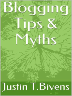 Blogging Tips & Myths