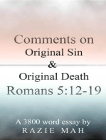 Comments on Original Sin and Original Death
