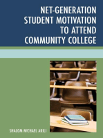 Net-Generation Student Motivation to Attend Community College