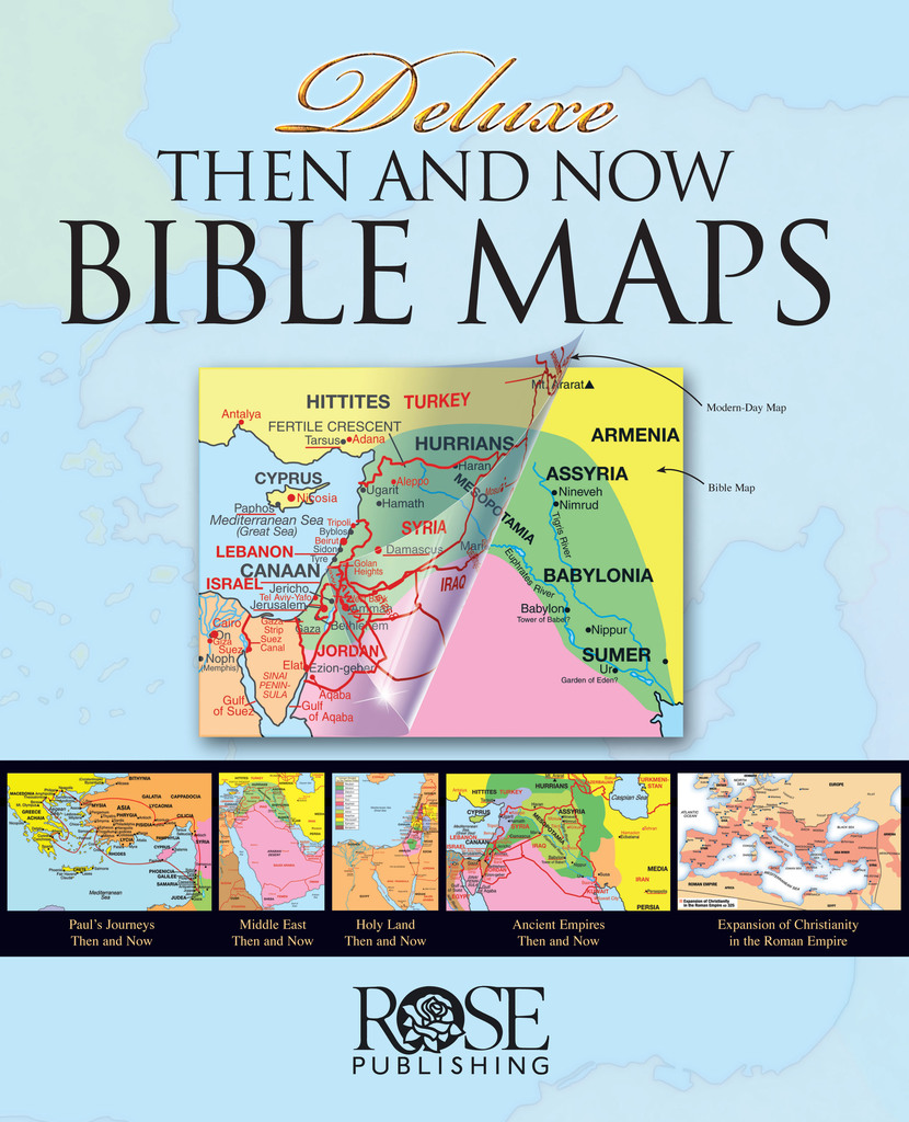 Read Deluxe Then and Now Bible Maps Online by Rose Publishing  Books 