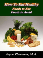 How To Eat Healthy: Food and Nutrition Series