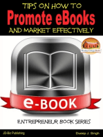 Tips on How to Promote eBooks And Market Effectively