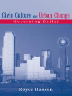 Civic Culture and Urban Change: Governing Dallas