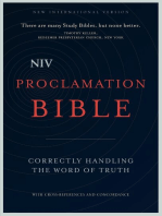 NIV, Proclamation Bible: Correctly Handling the Word of Truth