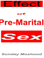 Effect of Pre-Marital Sex